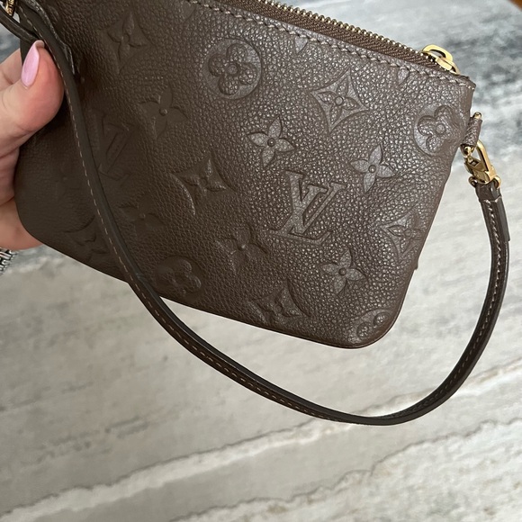 Like ๐ Louis Vuitton Empriente Citadine leather muted taupe mini pouch wristlet - Picture 5 of 17